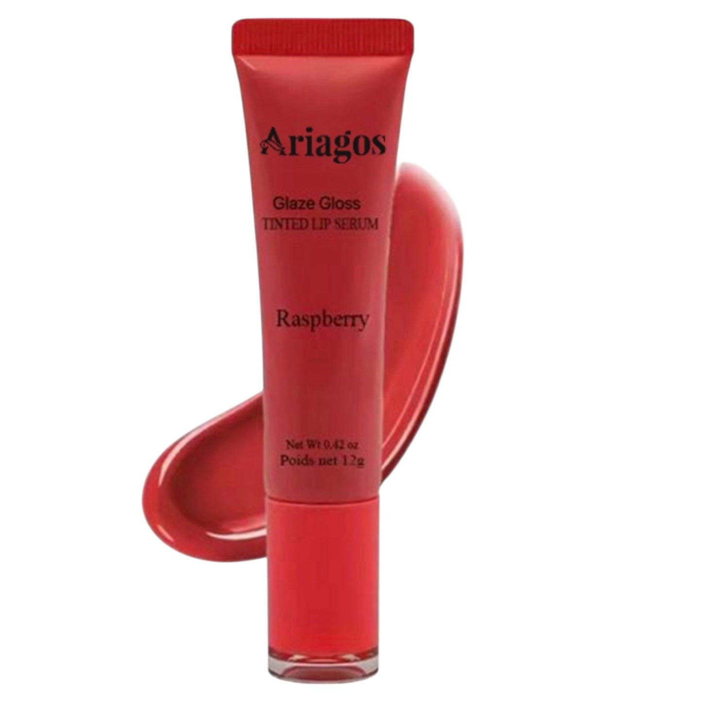 Raspberry Glaze Gloss Tinted Lip Serum | Ariagos