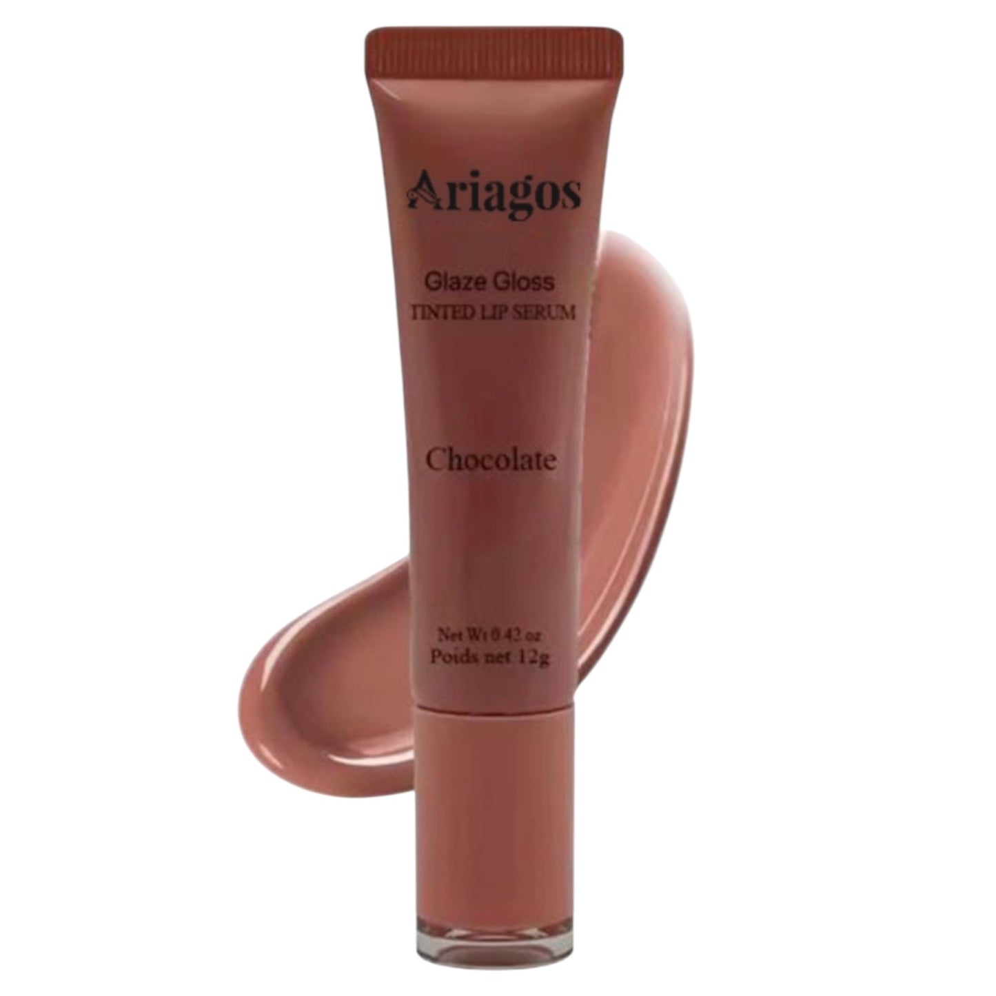 Chocolate Glaze Gloss Tinted Lip Serum | Ariagos